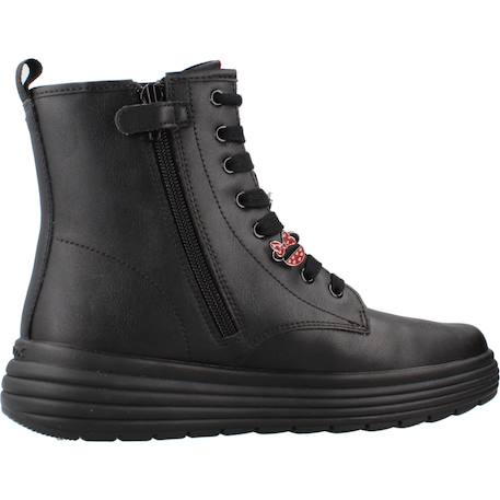 Bottes enfant fille en cuir Noir 1 - vertbaudet enfant 