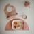 Set de table bébé en silicone antidérapant Powder pink confetti 2 - vertbaudet enfant 
