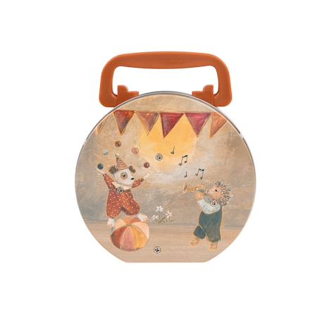 Boite à musique en métal forêt magique Beige 4 - vertbaudet enfant 