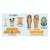 Livre et puzzle l'egypte Marron 5 - vertbaudet enfant 