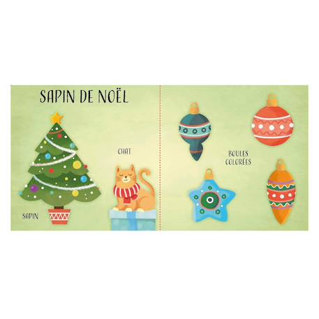 Livre et puzzle noël Rouge 5 - vertbaudet enfant 