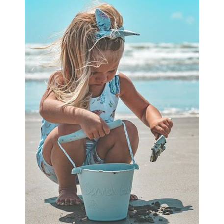 Petite pelle de plage - facile à emporter Black+Cherry red+Coral+Dark purple+Duck egg blue+Dusty rose+Light dusty purple+Midnight blue+Mint+Mustard+Pastel yellow+Petrol blue+Rust+Sage green+Warm grey 18 - vertbaudet enfant 