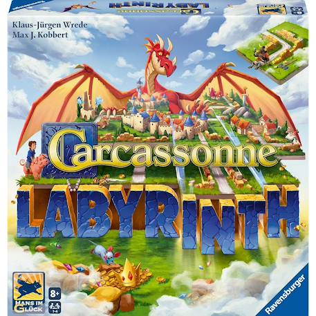Jeu de société carcassonne labyrinth Bleu 6 - vertbaudet enfant 