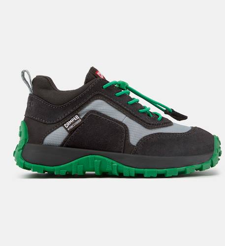Sneaker-bootie cuir drift trail Bleu gris 009+Brun beige 007+Gris foncert 008 13 - vertbaudet enfant 