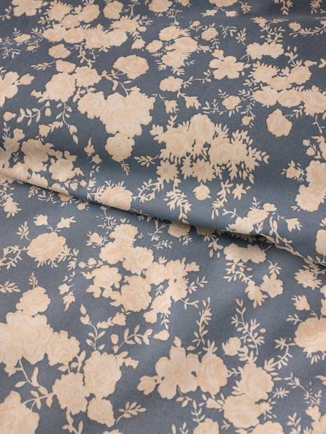Housse de couette percale de coton 'lisbeth' Bleu 2 - vertbaudet enfant 