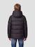 Blouson matelassé à capuche Kaki+Noir 8 - vertbaudet enfant 