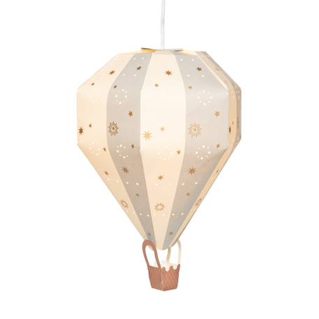 Suspension montgolfière cirque bleue 46 Blanc 1 - vertbaudet enfant 