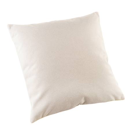 Coussin velours effet peau de pêche Beige+Bleu+Cuivre+Jaune moutarde+Marron brun+Vert olive 1 - vertbaudet enfant 