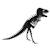 Maquette 3d enfant en papier tyrannosaure Noir 1 - vertbaudet enfant 