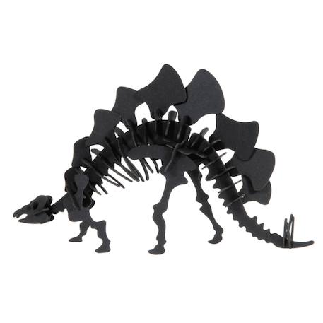 Modèle en papier 3d - stegosaure Noir 1 - vertbaudet enfant 