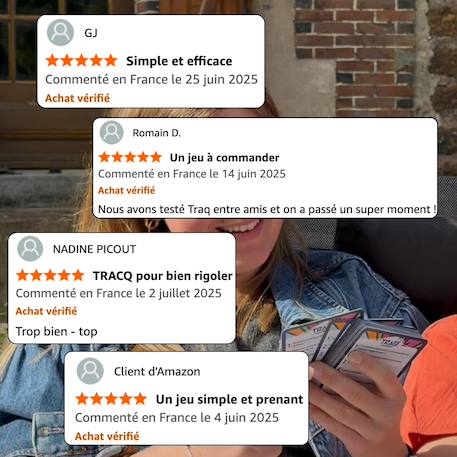 Traq jeu d'ambiance à questions Bleu 5 - vertbaudet enfant 