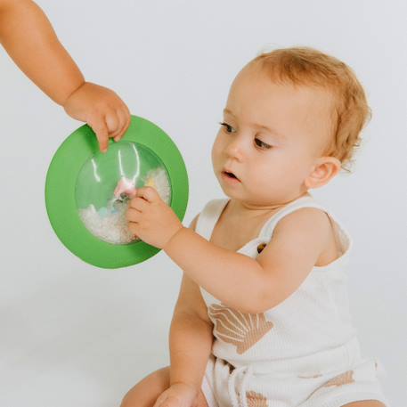 Jouet sensoriel portable - ferme Vert 3 - vertbaudet enfant 
