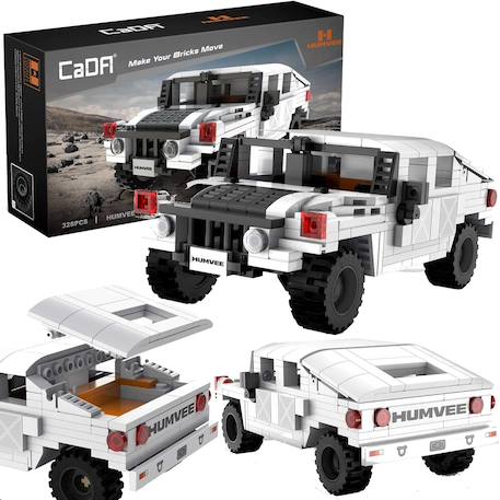 Voiture humvee tout-terrain 328 pièces Vert 2 - vertbaudet enfant 