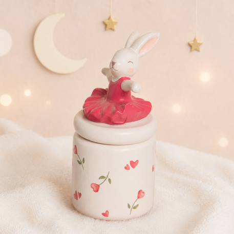 Boite à dent ballerine rose en bois 0 Beige 3 - vertbaudet enfant 