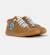 Baskets cuir peu cami Brun moyen 129+Brun moyen 131+Vert fonc30 2 - vertbaudet enfant 