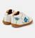 Baskets fille cuir peu cami Blanc naturel 121+Brun moyen 119 4 - vertbaudet enfant 
