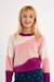 Pull en maille brossée - fille Rose 5 - vertbaudet enfant 