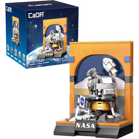Module lunaire apollo 11 nasa 206 pièces Orange 2 - vertbaudet enfant 