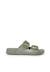 Sandales caoutchouc eva habana métallisées Argent+Vert 7 - vertbaudet enfant 
