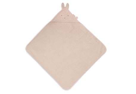 Cape de bain bébé éponge à capuche miffy Cloudy blue+Silk rose 6 - vertbaudet enfant 