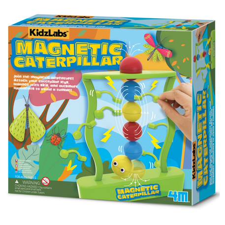 Chenille magnétique Multicolor 1 - vertbaudet enfant 
