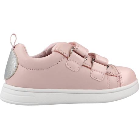 Baskets bébé fille en cuir Rose c8172 1 - vertbaudet enfant 
