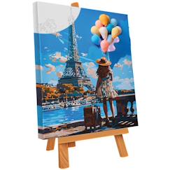 Art sensoriel 3d et coloriage - salutations de paris - vertbaudet enfant