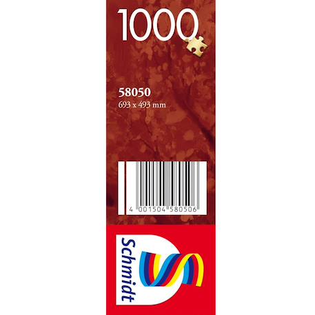 Puzzle rox et rouky jouent 1000 pcs Marron 4 - vertbaudet enfant 
