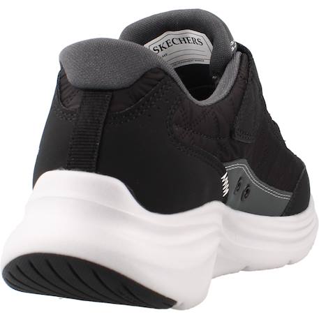 Baskets enfant garçon en cuir Blanc wnv+Bleu nvy+Noir bkw 15 - vertbaudet enfant 