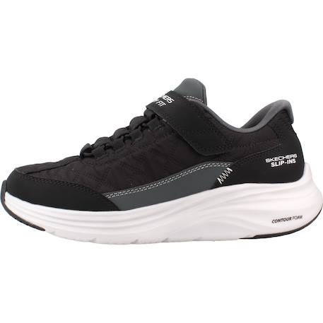 Baskets enfant garçon en cuir Blanc wnv+Bleu nvy+Noir bkw 14 - vertbaudet enfant 
