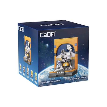 Module lunaire apollo 11 nasa 206 pièces Orange 3 - vertbaudet enfant 
