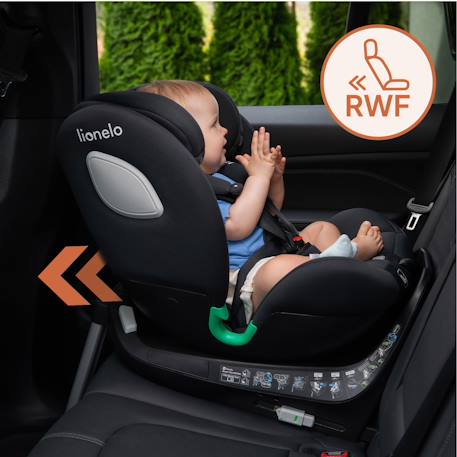 Siège-auto pivotant 360° braam i-size 40-150 cm avec isofix, groupe 0/1/2/3 Black carbon+Grey stone 4 - vertbaudet enfant 