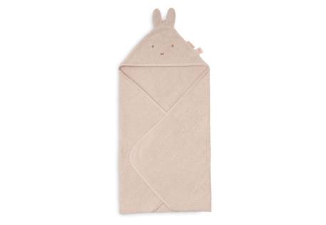 Cape de bain bébé éponge à capuche miffy Cloudy blue+Silk rose 8 - vertbaudet enfant 