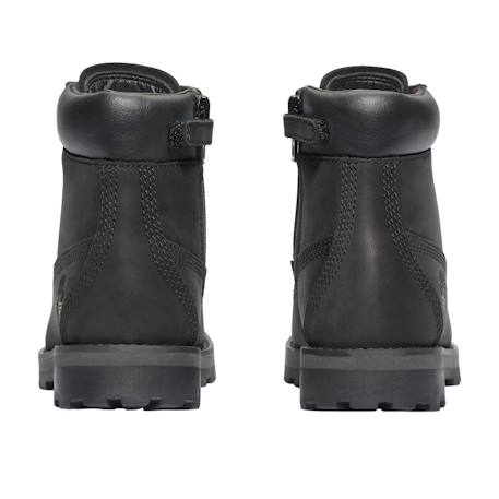 Boots garçon en cuir Noir foncé 6 - vertbaudet enfant 