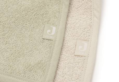 Lot de 2 bavoirs bandana bébé en coton Beige sable et taupe+Silk rose & sable+Soft matcha & sable 14 - vertbaudet enfant 