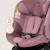 Siège-auto pivotant 360° bastiaan plus i-size 40-150 cm avec isofix Beige chocolate+Black carbon+Navy blue+Pink mauve 24 - vertbaudet enfant 