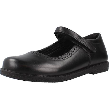 Derbies enfant fille en cuir Noir c9999 4 - vertbaudet enfant 