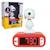 Réveil - veilleuse Snoopy avec effets sonores, Écran LCD, alarme Red & white 1 - vertbaudet enfant 