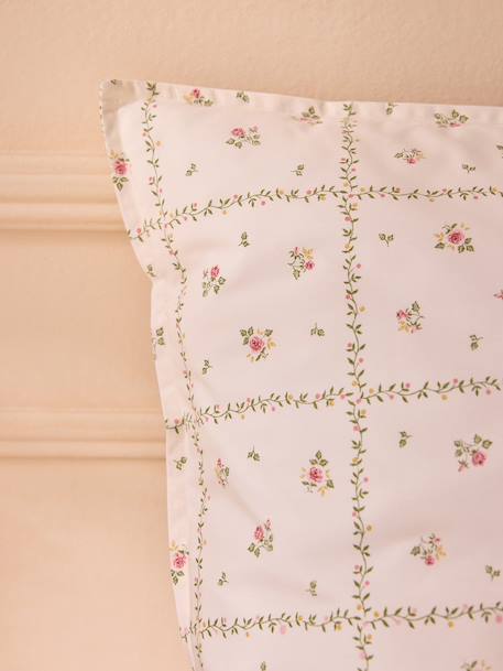 Taie d'oreiller percale de coton 'léopoldine' Imprime multico 2 - vertbaudet enfant 