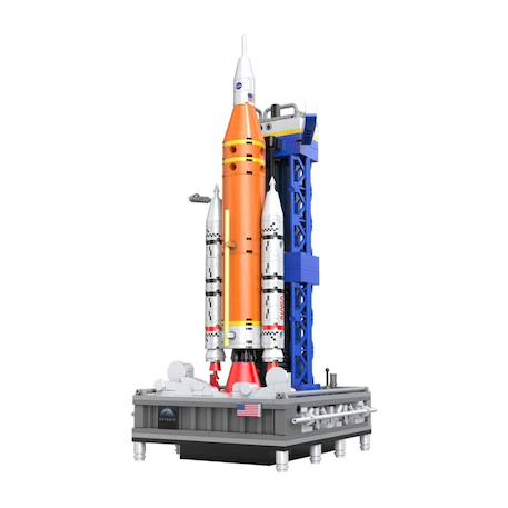 Fusée artemis sls nasa 659 pièces Orange 3 - vertbaudet enfant 