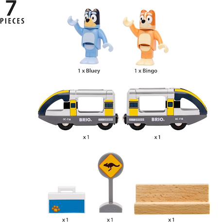 Train et wagon bluey pour circuit Gris 4 - vertbaudet enfant 