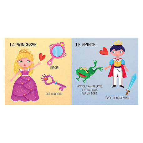 Livre et puzzle les princesses Violet 5 - vertbaudet enfant 