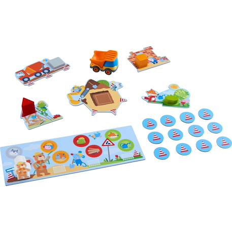 Mes premiers jeux coopératifs au chantier Jaune 6 - vertbaudet enfant 