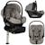 Siège-auto bébé astrid i-size 40-87 cm avec base isofix pivotante à 180°, léger et récompensé par l’adac Beige cream+Beige taupe+Green forest+Pink coral 7 - vertbaudet enfant 