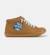 Baskets cuir peu cami Brun moyen 129+Brun moyen 131+Vert fonc30 1 - vertbaudet enfant 