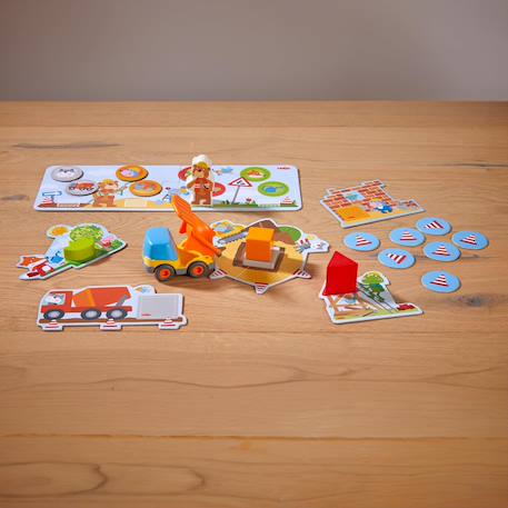 Mes premiers jeux coopératifs au chantier Jaune 4 - vertbaudet enfant 