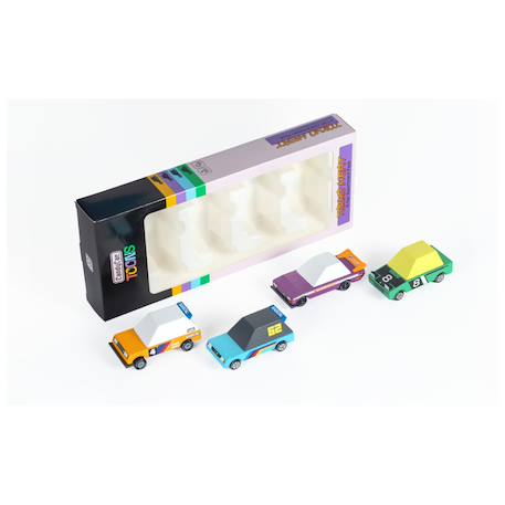 Set de 4 tokyo heat - véhicules créatifs Multicolor 5 - vertbaudet enfant 