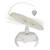 Balancelle électrique 360° iris close&cosy avec 3 mouvements, 5 vitesses, 12 mélodies et coussin inclus White beige 3 - vertbaudet enfant 