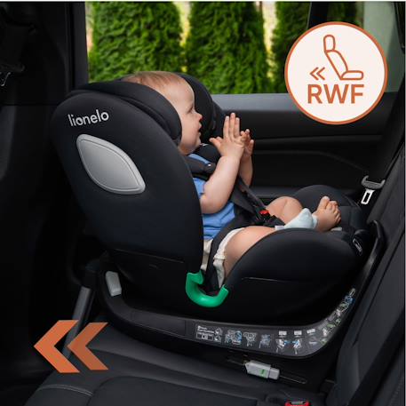 Siège-auto pivotant 360° braam i-size 40-150 cm avec isofix, groupe 0/1/2/3 Black carbon+Grey stone 10 - vertbaudet enfant 