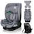 Siège-auto lavender i-size 76-150 cm avec isofix et système de ventilation, groupe 1/2/3 Black carbon+Grey stone 7 - vertbaudet enfant 